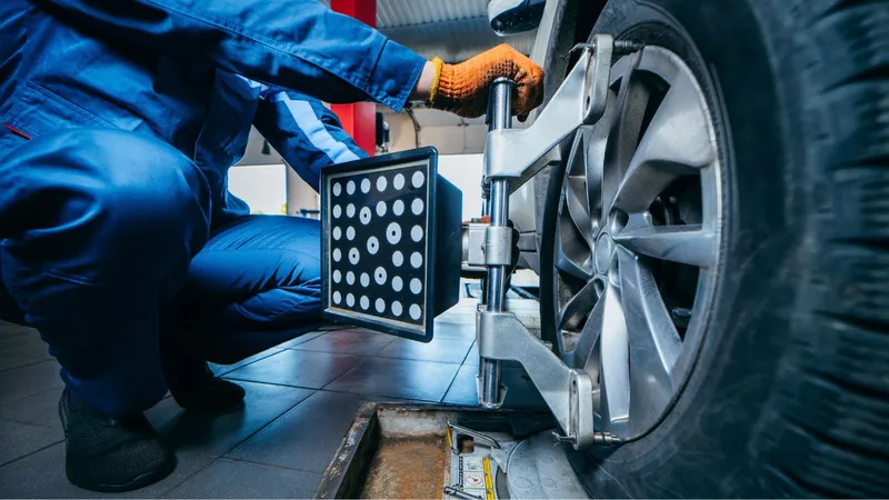 O que é alinhamento de rodas?  