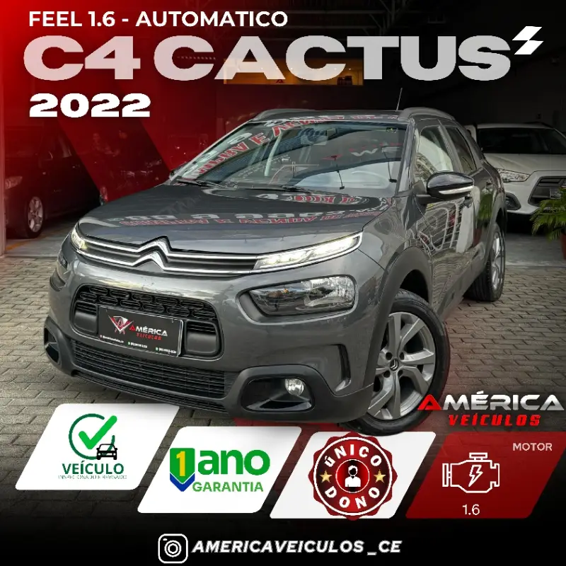 Citroën C4 Cactus 1.6 Feel (Aut) (Flex)