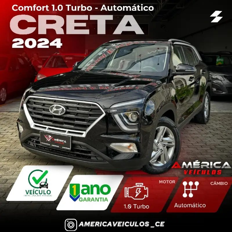 Hyundai Creta Comfort 1.0 Turbo (Aut) (Flex)