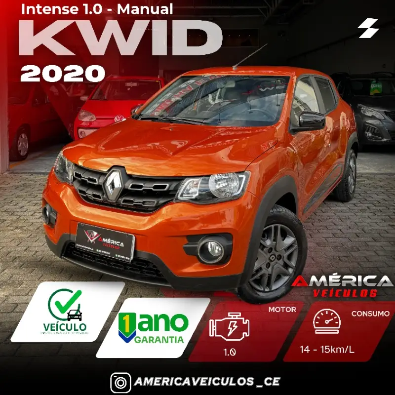 Renault Kwid Intense 1.0 12v SCe (Flex)