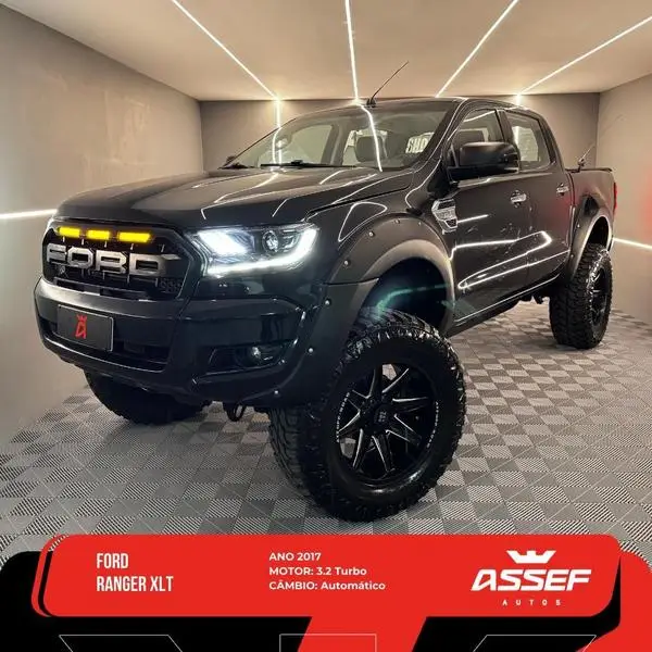 Carro Ford Ranger Cabine Dupla 2017 Ranger 3.2 XLT CD 4x4 (Aut)