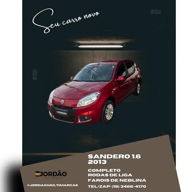 Renault Sandero Privilège 1.6 8V Hi-Torque (flex)