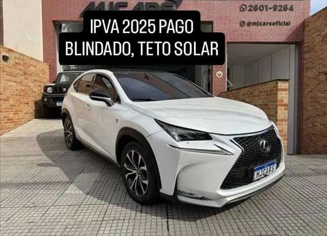 Carro Lexus NX 200t 2015 F-Sport 2.0 4WD