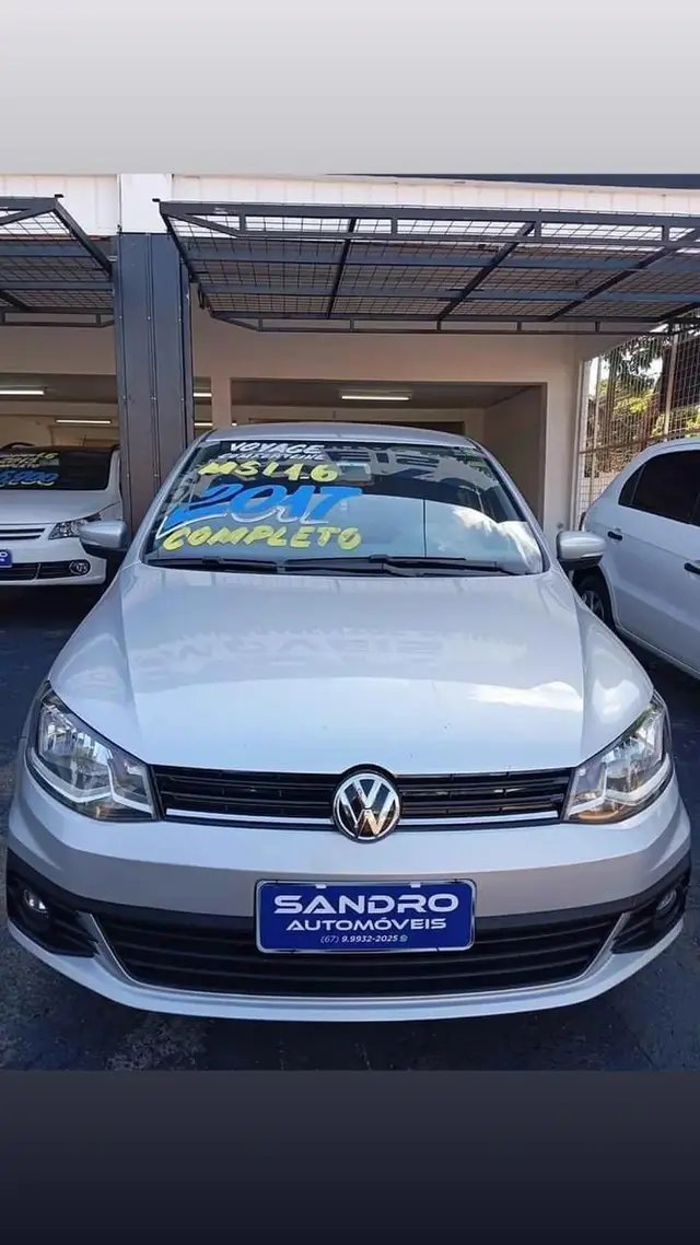 Carro Volkswagen Voyage 2017 1.6 MSI Comfortline (Flex)