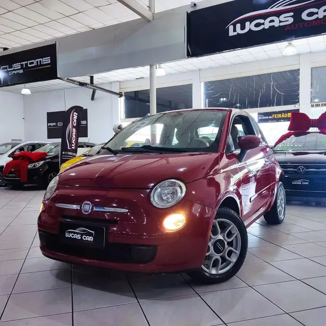 Carro Fiat 500 2013 Cult Dualogic 1.4 8V