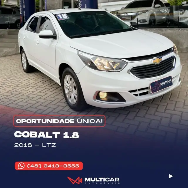 Carro Chevrolet Cobalt 2018 LTZ 1.8 8V (Flex)