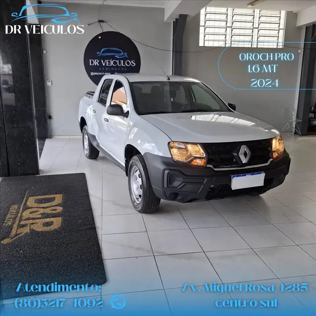Carro Renault Oroch 2024 Pro 1.6 (Flex)