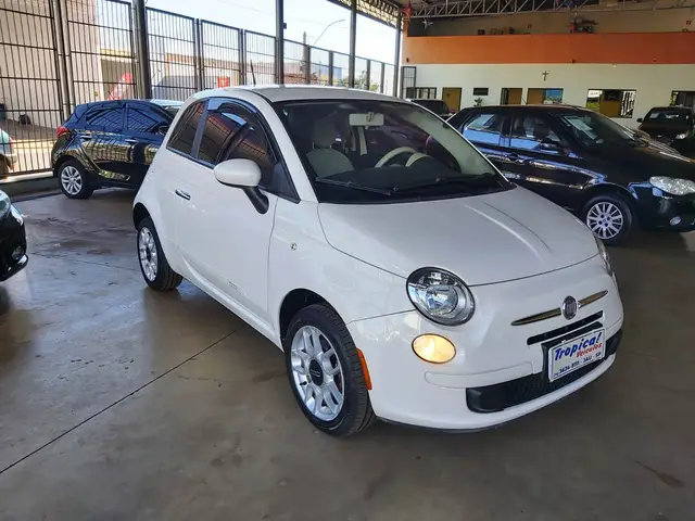 Carro Fiat 500 2012 Cult Dualogic 1.4 8V