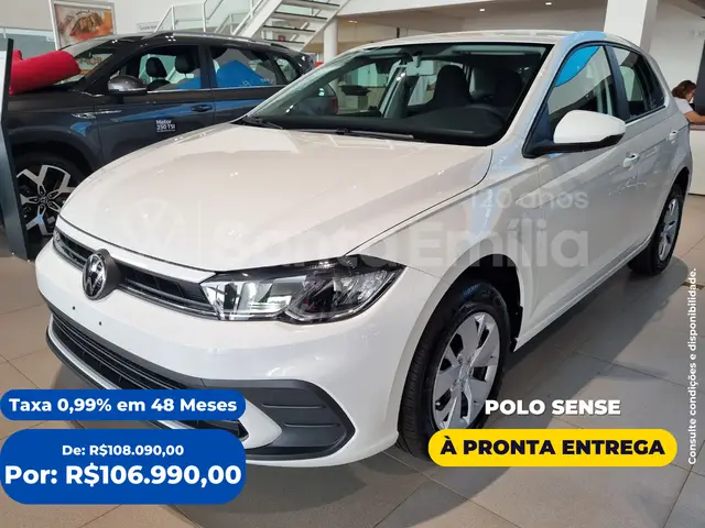 Carro Volkswagen Polo 2025 Sense 1.0 170 TSI