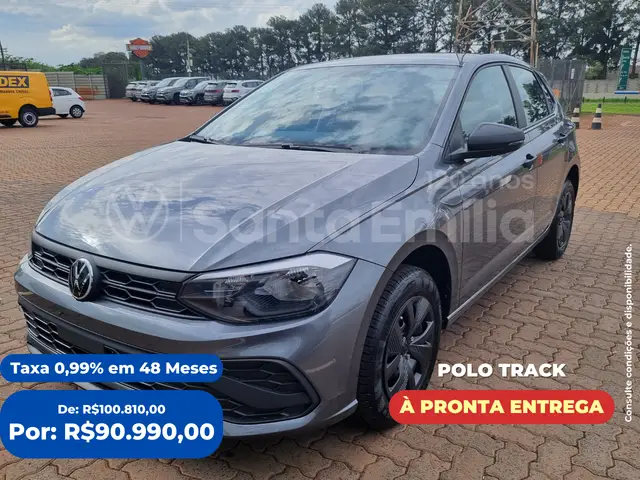 Carro Volkswagen Polo 2025 Track 1.0 Flex 12V 5p