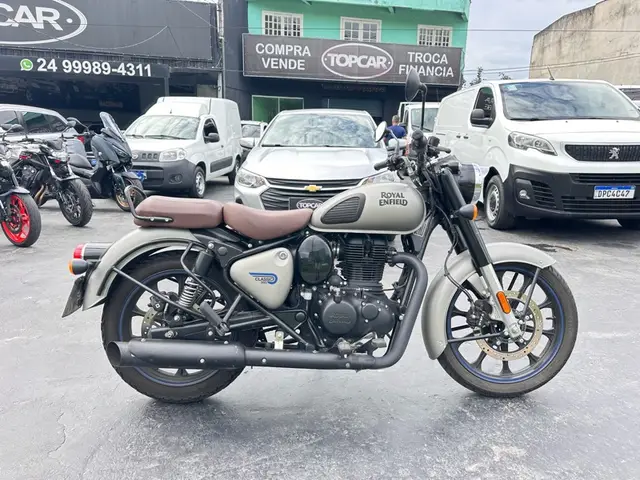 Carro Royal Enfield Classic 350 2023 Halcyon