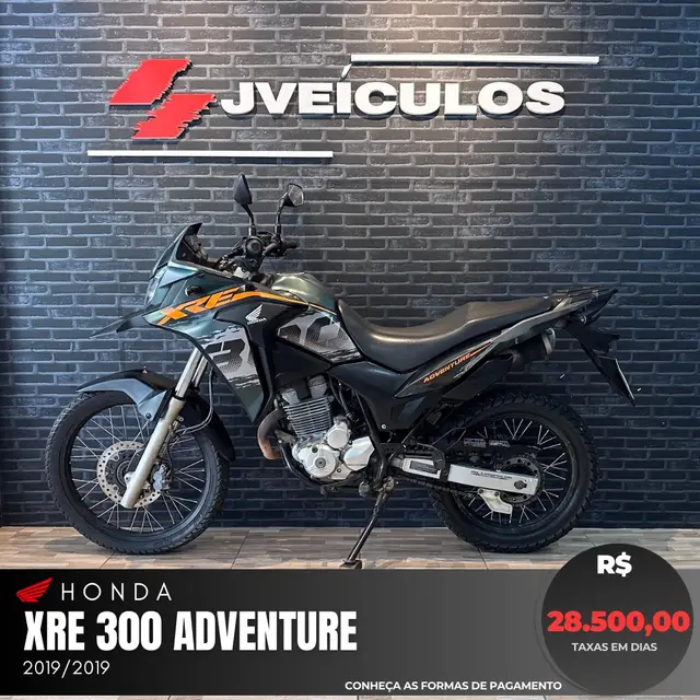 Carro Honda XRE 300 2019 (ABS) (Flex)