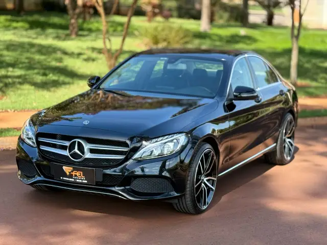 Carro Mercedes-Benz Classe C 2018 C 180 Avantgarde FlexFuel