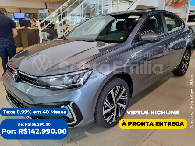 Carro Volkswagen Virtus 2025 Highline 1.0 200 TSI