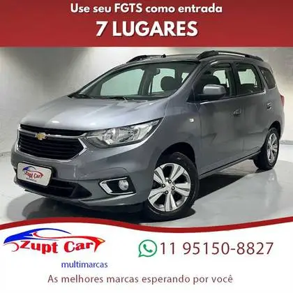 Carro Chevrolet Spin 2021 Premier 7S 1.8 (Aut) (Flex)