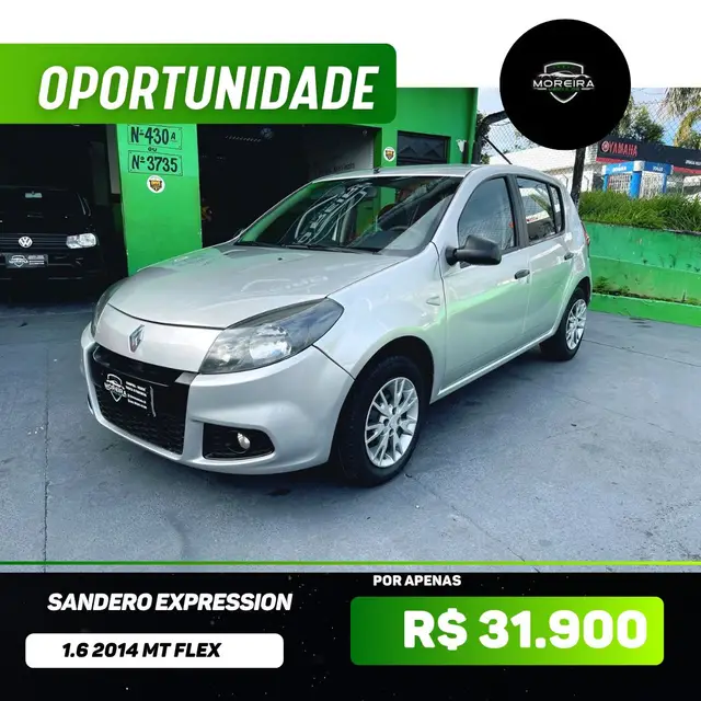 Carro Renault Sandero 2014 Expression 1.6 8V (flex)