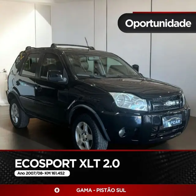 Carro Ford EcoSport 2008 Ecosport XLT 2.0 16V (Flex)