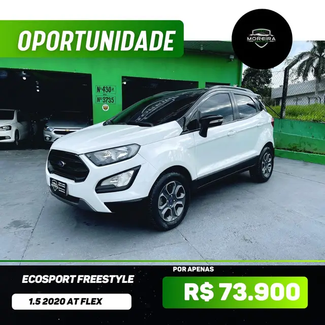 Carro Ford EcoSport 2020 Freestyle 1.5 (Aut) (Flex)