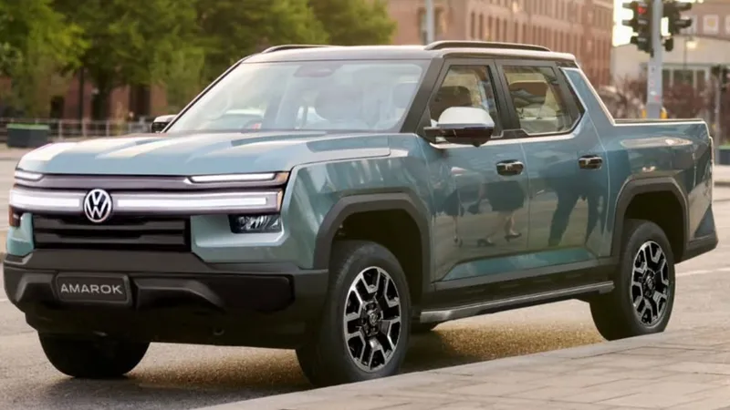 Nova VW Amarok imitará estratégia da BYD Shark contra a Hilux