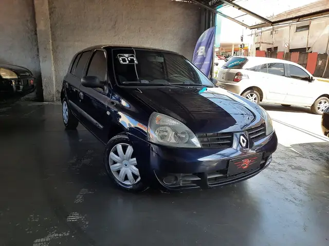 Carro Renault Clio 2007 Hatch. Authentique 1.0 8V