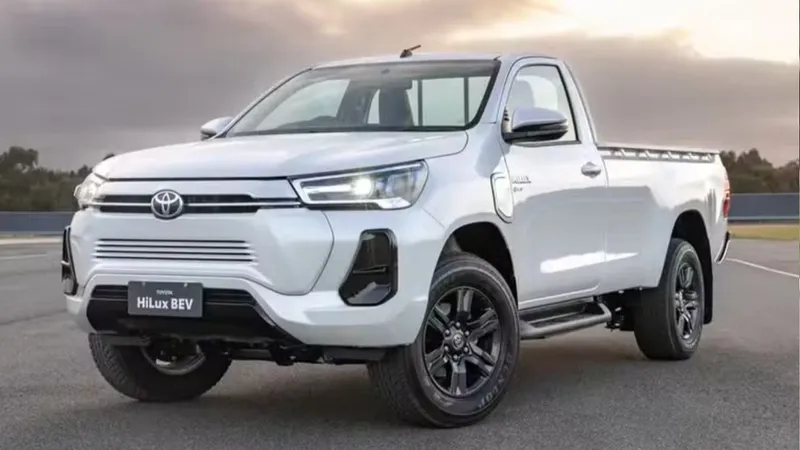 Toyota Hilux elétrica será fabricada na Argentina, afirma jornal