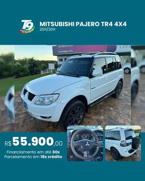 Carro Mitsubishi Pajero TR4 2011 2.0 16V (Flex)