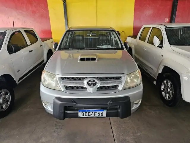 Carro Toyota Hilux Cabine Dupla 2008 Hilux SRV 4X4 3.0 (cab dupla) (aut)