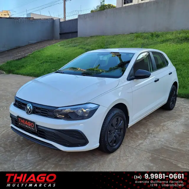 Carro Volkswagen Polo 2024 Track 1.0 Flex 12V 5p