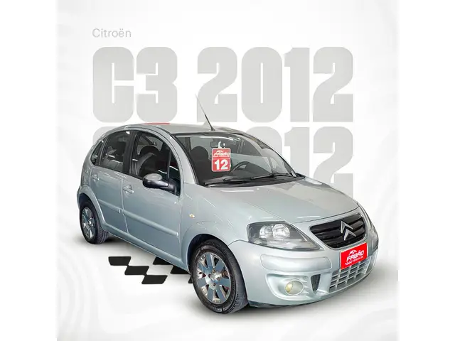 Carro Citroën C3 2012 Exclusive 1.6 VTI 120 (Flex) (Aut)