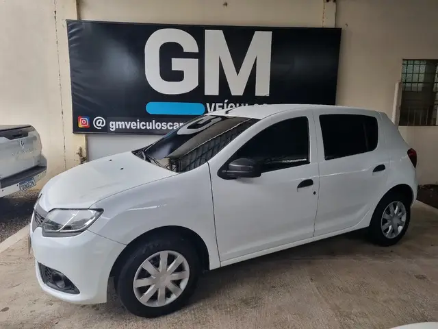 Carro Renault Sandero 2019 Authentique 1.0 12V SCe (Flex)