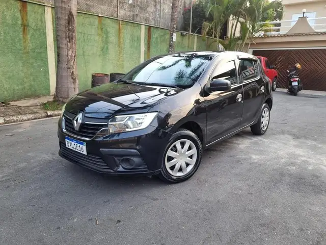 Carro Renault Sandero 2021 Life 1.0 12V SCe (Flex)