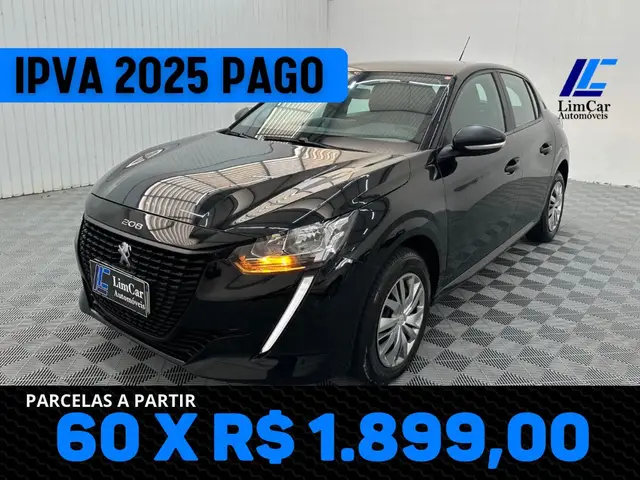 Carro Peugeot 208 2024 Like 1.0