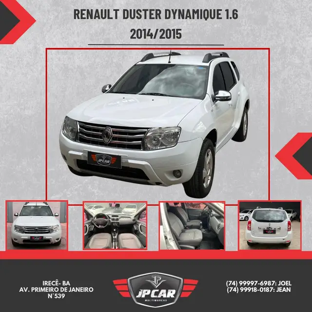Carro Renault Duster 2015 1.6 16V Dynamique (Flex)