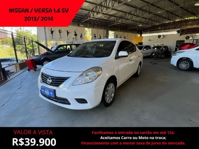 Carro Nissan Versa 2014 1.6 16V SV (Flex)