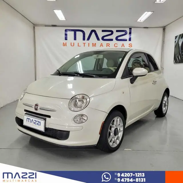Carro Fiat 500 2013 Cult Dualogic 1.4 8V