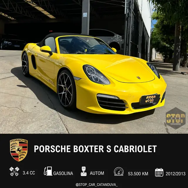 Carro Porsche Boxster 2013 3.4 S