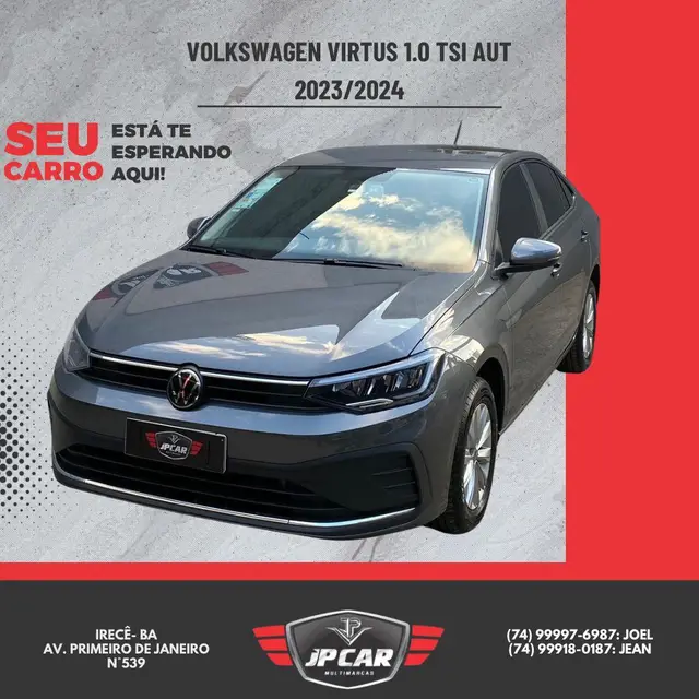 Carro Volkswagen Virtus 2024 TSI 1.0