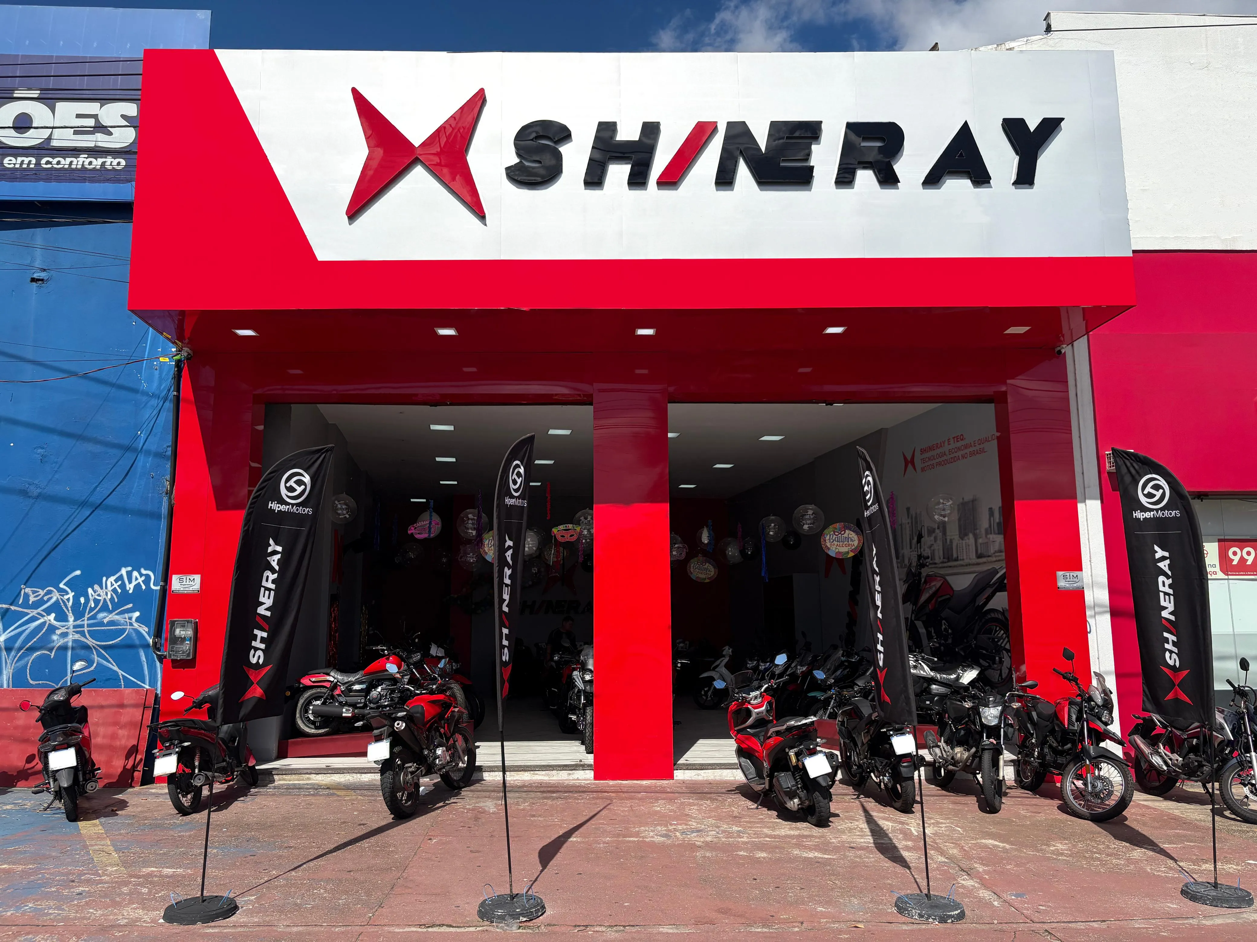 Fachada da loja HIPER SHINERAY AUGUSTO MONTE NEGRO - Belém - PA