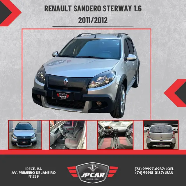 Carro Renault Sandero Stepway 2012 1.6 16V (Flex)