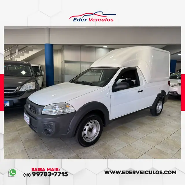 Carro Fiat Strada 2018 Hard Working 1.4 (Flex) (Cabine Simples)