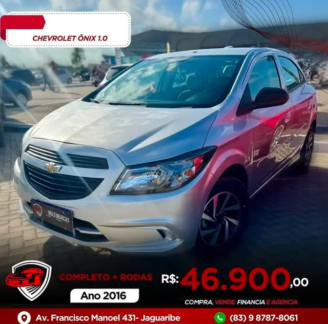 Carro Chevrolet Onix 2016 1.0 LS SPE/4