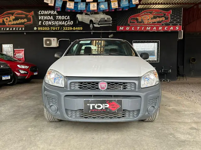 Carro Fiat Strada 2018 Hard Working 1.4 (Flex) (Cabine Simples)