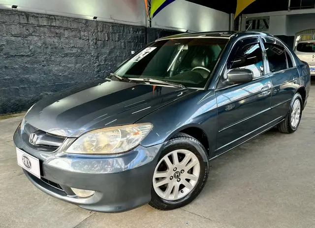 Carro Honda Civic 2004 Sedan LX 1.7 16V (Aut)