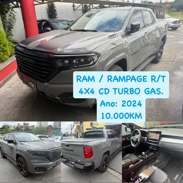 Carro RAM Rampage 2024 R/T 2.0 Turbo