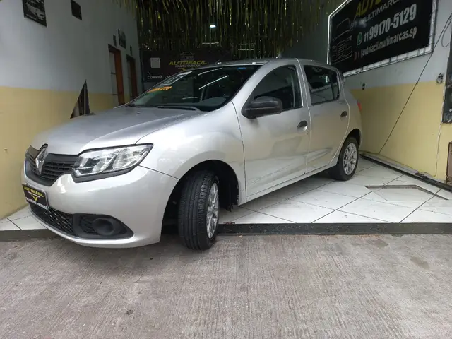 Carro Renault Sandero 2017 Authentique Hi-Power 1.0 16V (Flex)