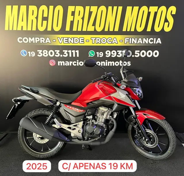 Moto Honda CG 160 2025 Titan