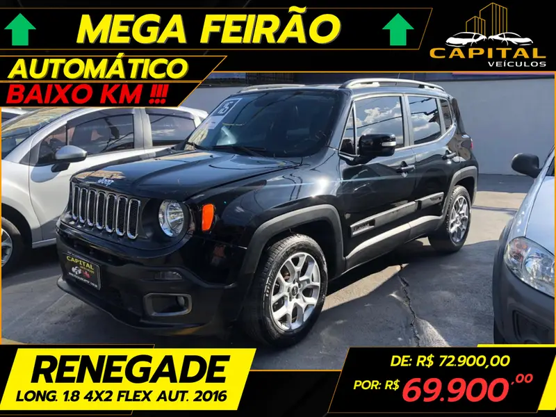 Jeep Renegade Longitude 1.8 4x2 (Aut) (Flex)