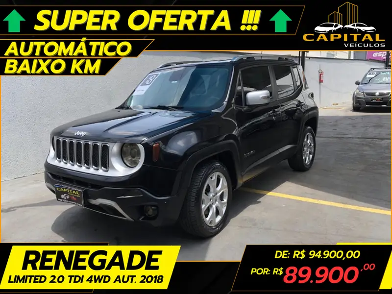 Jeep Renegade Limited 2.0 TDI 4x4 (Aut)