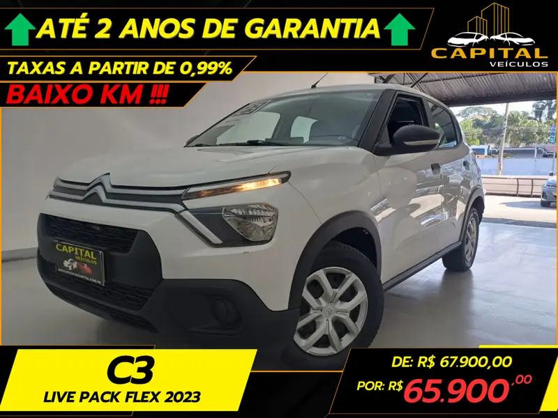 Citroën C3 Live Pack 1.0 (Flex)