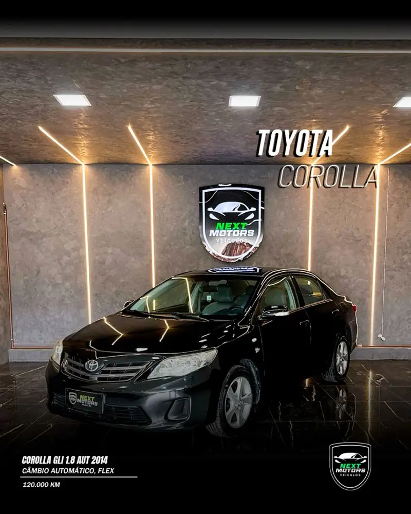 Toyota Corolla Sedan 1.8 Dual VVT-i GLI (flex)